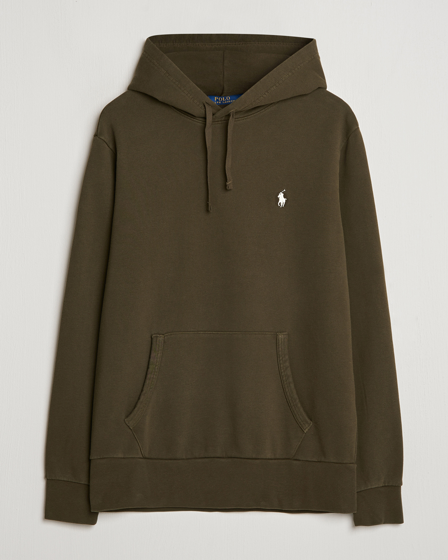 Hombres | Jerséis y prendas de punto | Polo Ralph Lauren | Loopback Terry Hoodie Dark Loden