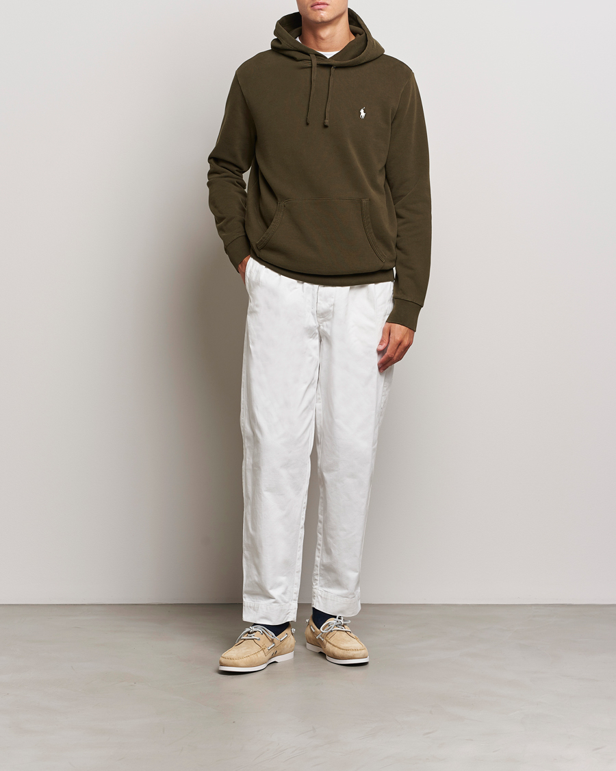 Hombres | Jerséis y prendas de punto | Polo Ralph Lauren | Loopback Terry Hoodie Dark Loden