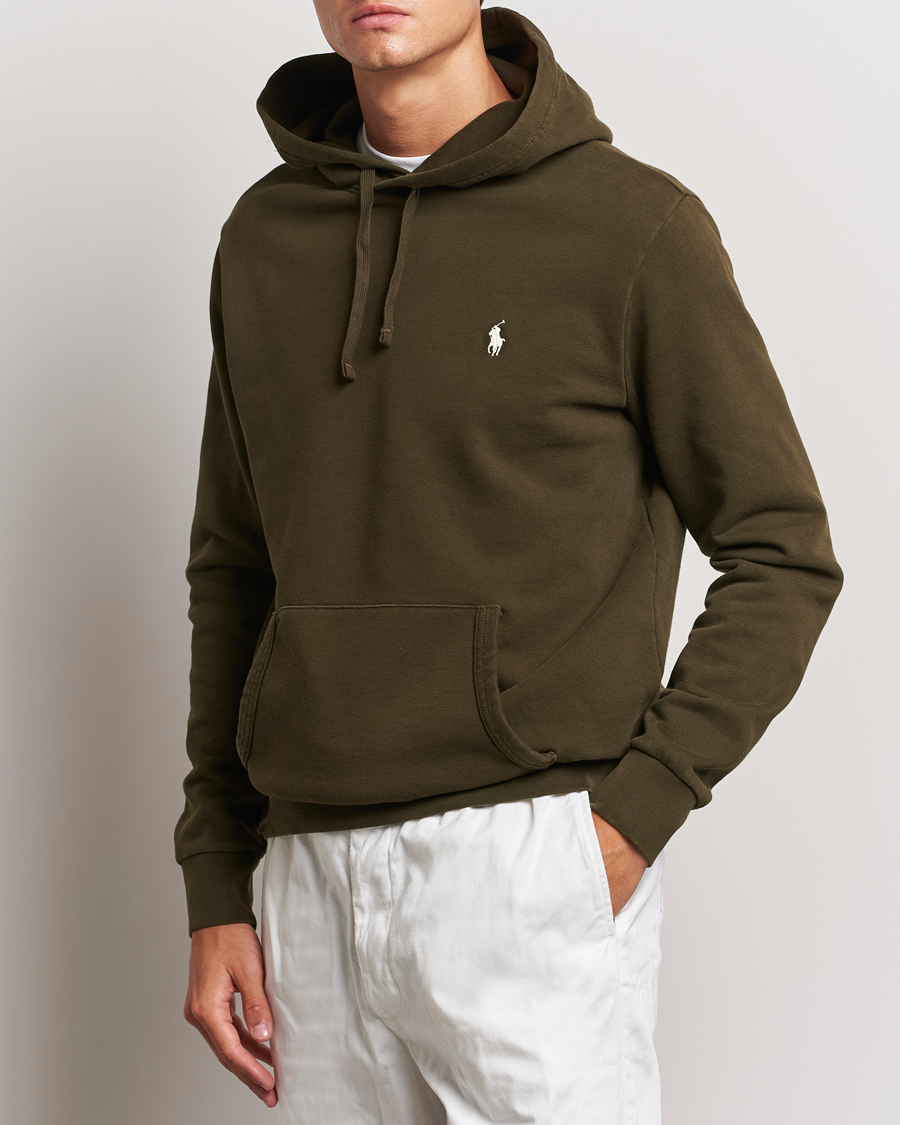 Hombres | Jerséis y prendas de punto | Polo Ralph Lauren | Loopback Terry Hoodie Dark Loden