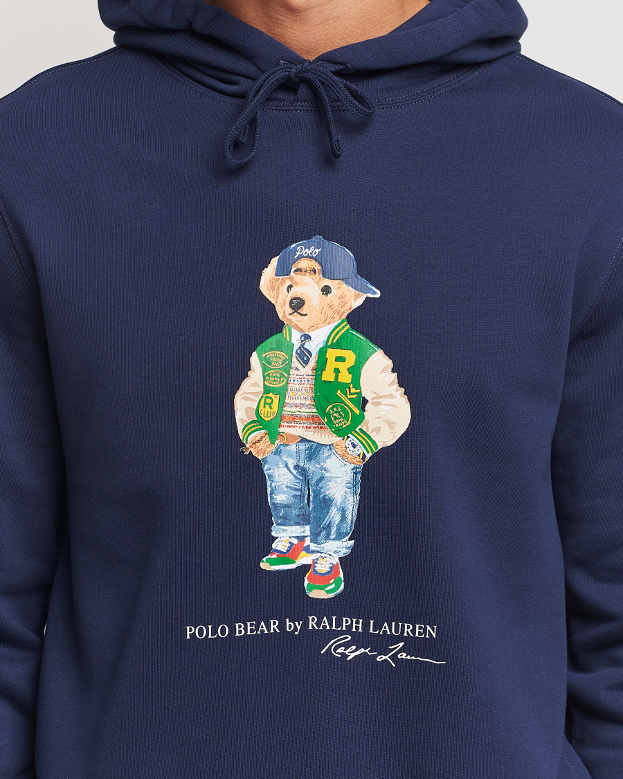 Hombres | Jerséis y prendas de punto | Polo Ralph Lauren | Varsity Bear Hoodie Navy