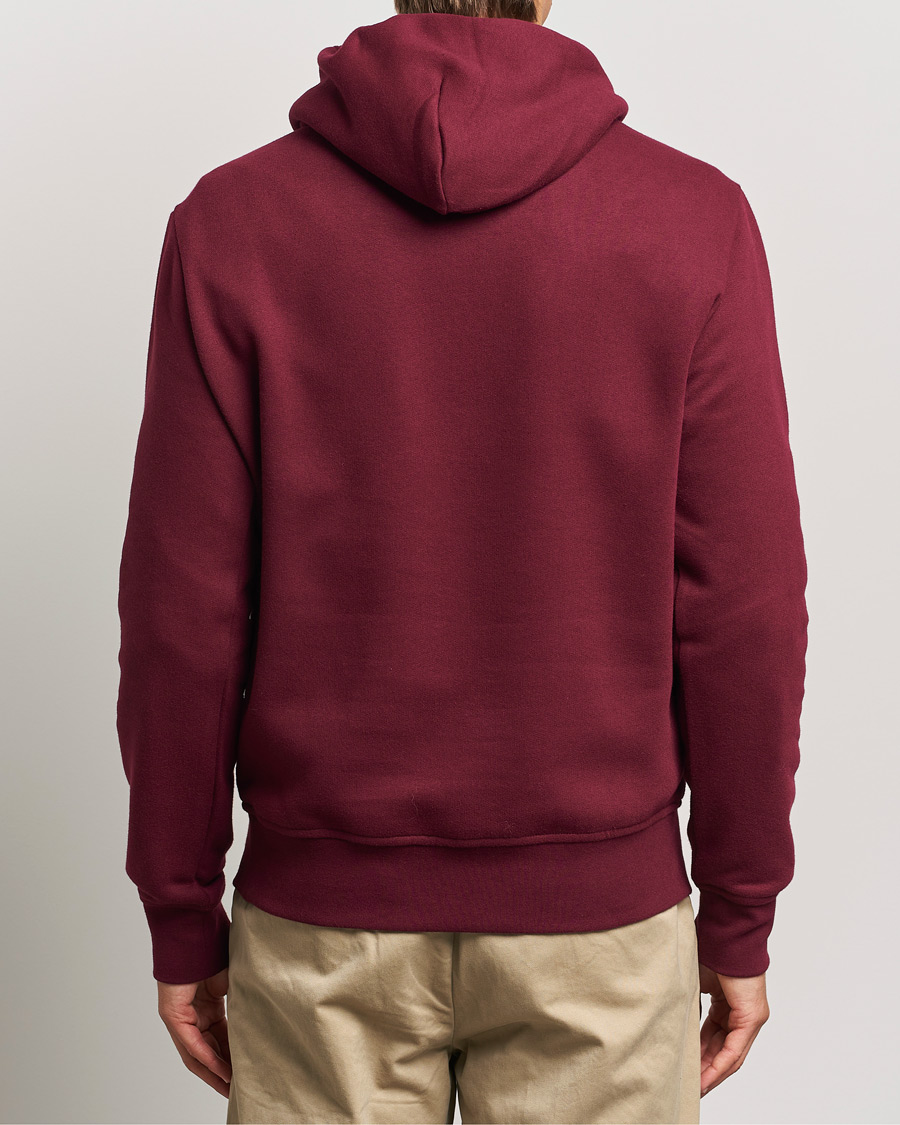Hombres | Jerséis y prendas de punto | Polo Ralph Lauren | RL Varsity Fleece Hoodie Classic Wine