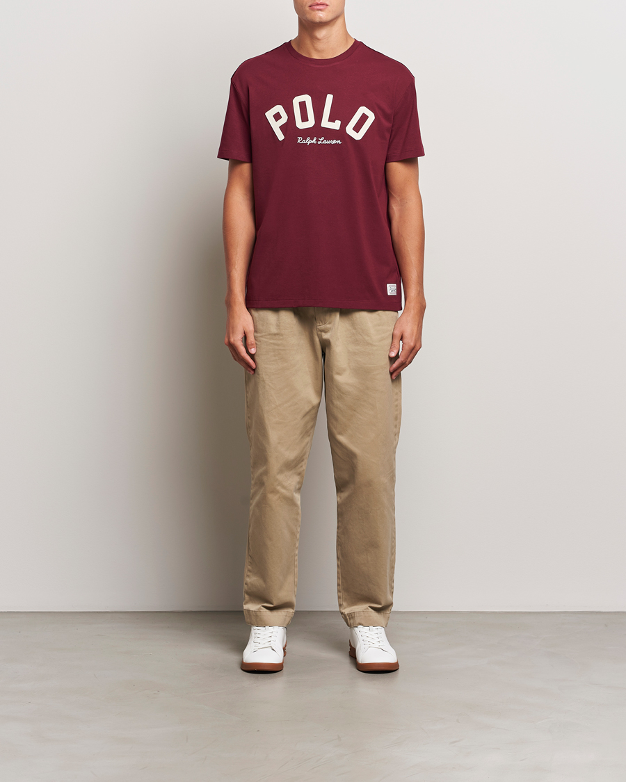 Hombres | Camisetas | Polo Ralph Lauren | RL Varsity Tee Classic Wine