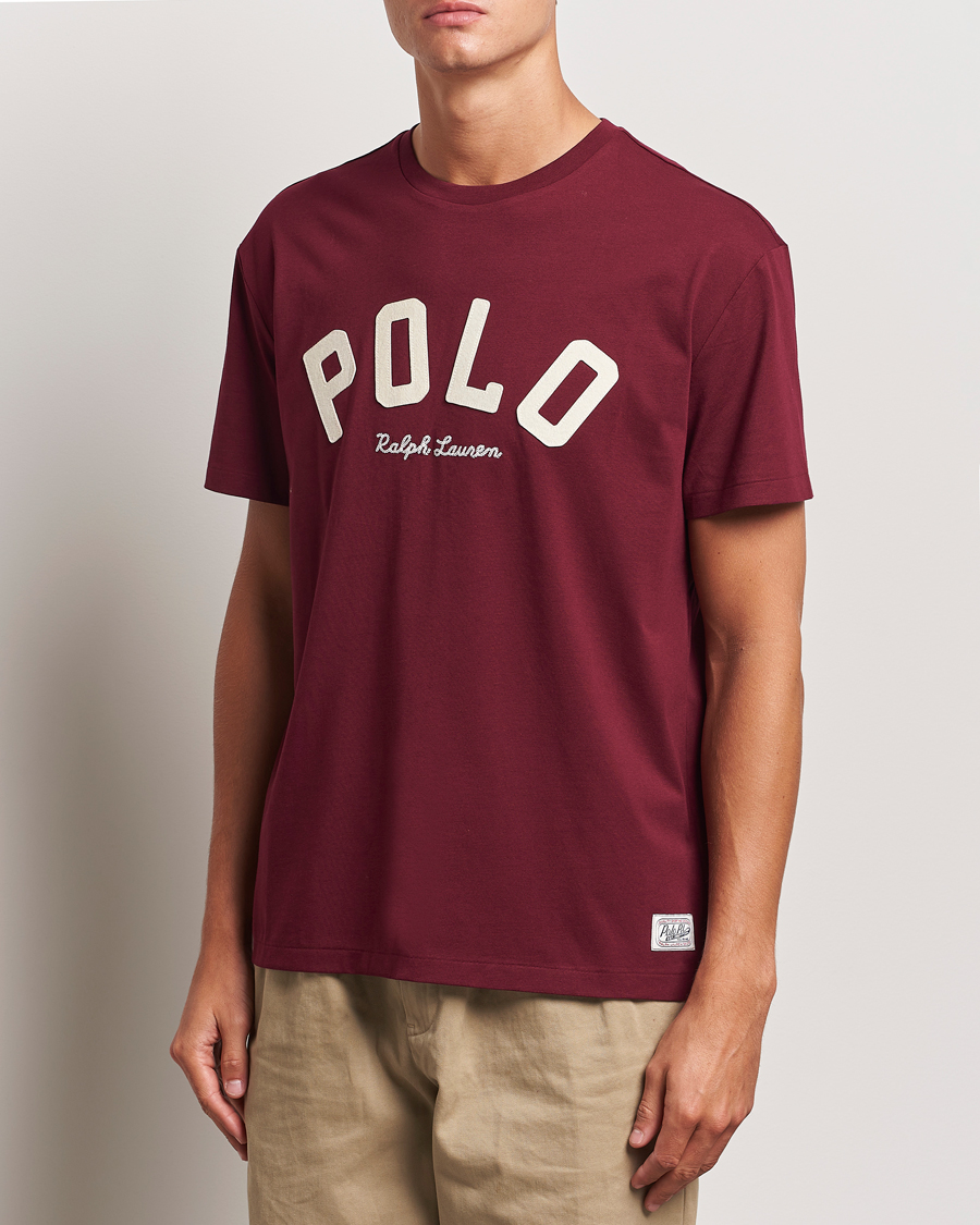 Hombres | Camisetas | Polo Ralph Lauren | RL Varsity Tee Classic Wine