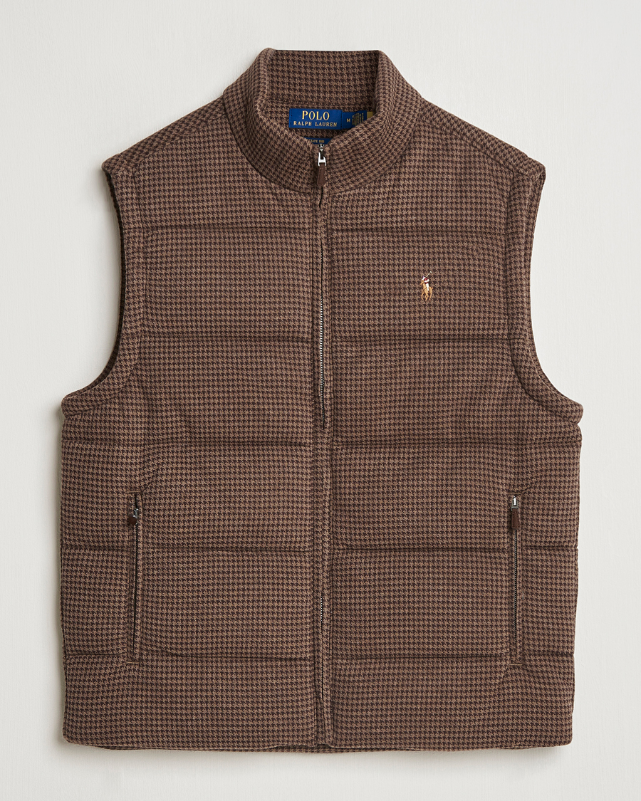 Hombres | Abrigos y chaquetas | Polo Ralph Lauren | Quilted Vest Cedar Heather Dogtooth