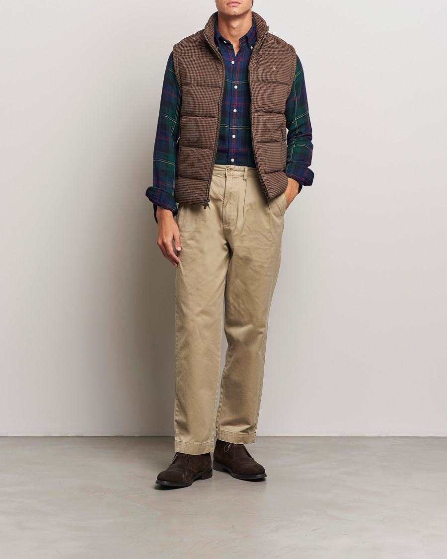 Hombres | Abrigos y chaquetas | Polo Ralph Lauren | Quilted Vest Cedar Heather Dogtooth