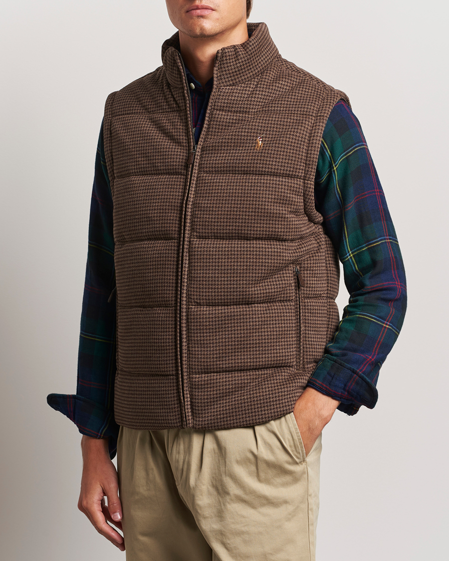 Hombres | Abrigos y chaquetas | Polo Ralph Lauren | Quilted Vest Cedar Heather Dogtooth