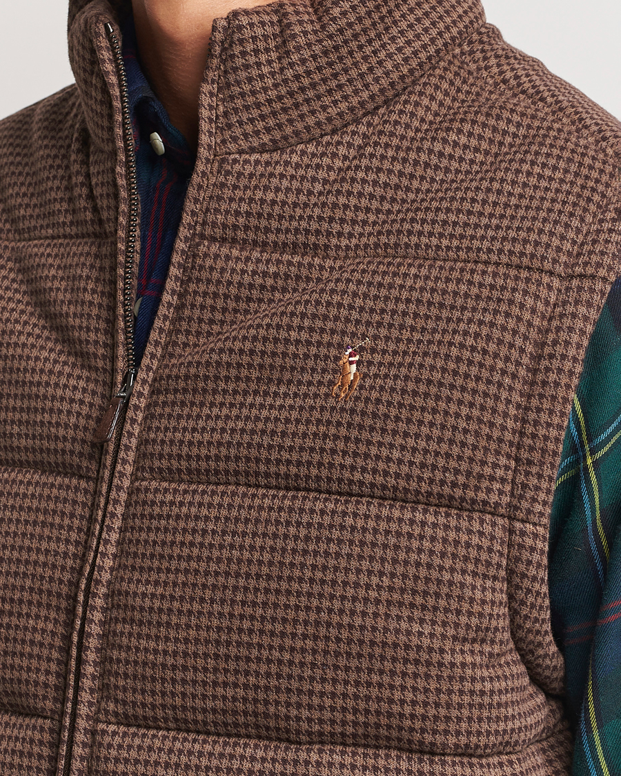 Hombres | Abrigos y chaquetas | Polo Ralph Lauren | Quilted Vest Cedar Heather Dogtooth