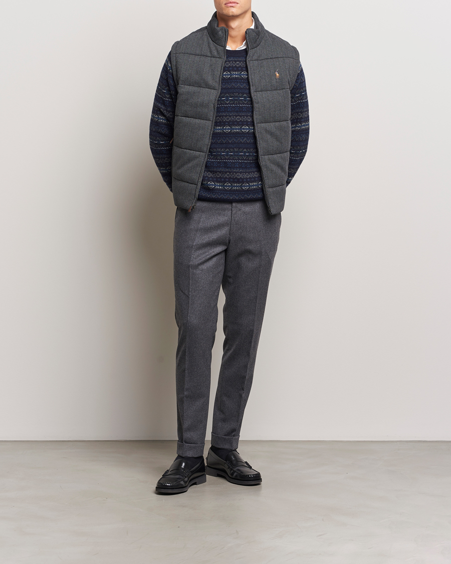 Hombres | Abrigos y chaquetas | Polo Ralph Lauren | Quilted Vest Stadium Grey Heather Herringbone