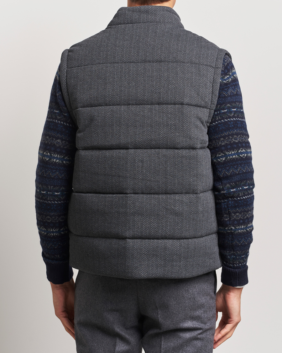 Hombres | Abrigos y chaquetas | Polo Ralph Lauren | Quilted Vest Stadium Grey Heather Herringbone
