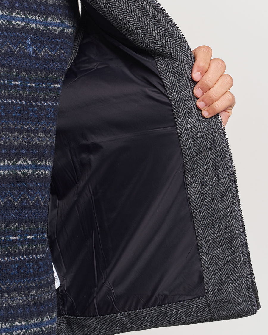 Hombres | Abrigos y chaquetas | Polo Ralph Lauren | Quilted Vest Stadium Grey Heather Herringbone