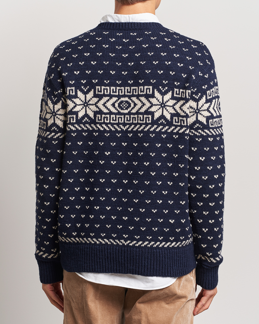 Hombres | Jerséis y prendas de punto | Polo Ralph Lauren | Cotton/Cashmere Crew Neck Navy Combo