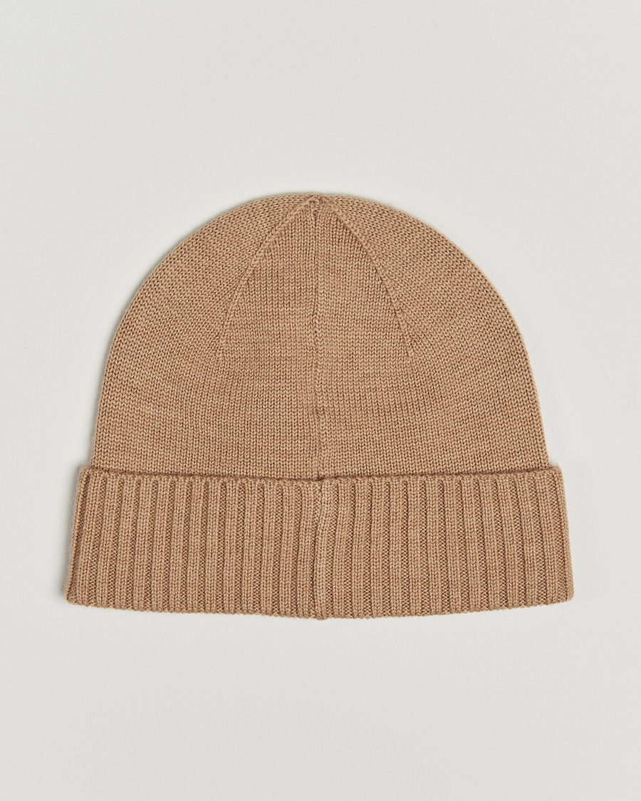 Hombres | Gorros | Polo Ralph Lauren | Merino Beanie Camel Melange