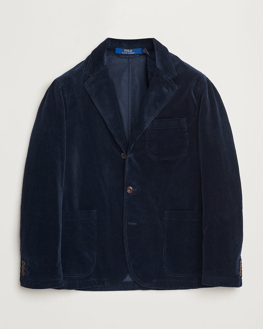 Hombres | Blazers | Polo Ralph Lauren | Corduroy Stretch Blazer Aviator Navy