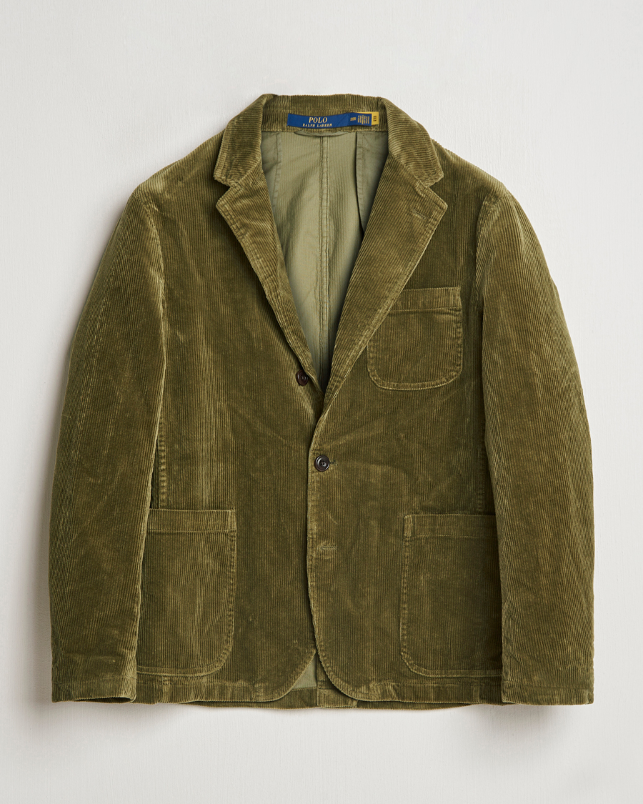 Hombres | Blazers | Polo Ralph Lauren | Corduroy Stretch Blazer Country Olive