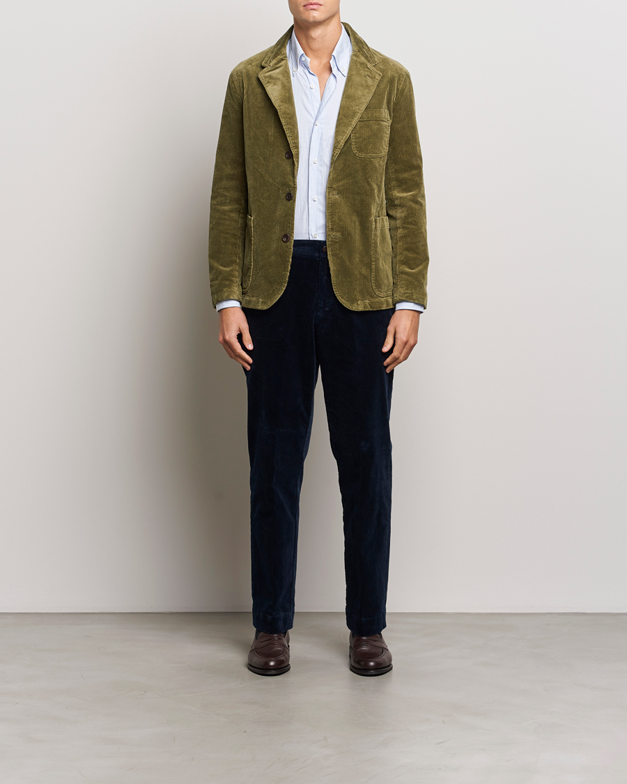 Hombres | Blazers | Polo Ralph Lauren | Corduroy Stretch Blazer Country Olive