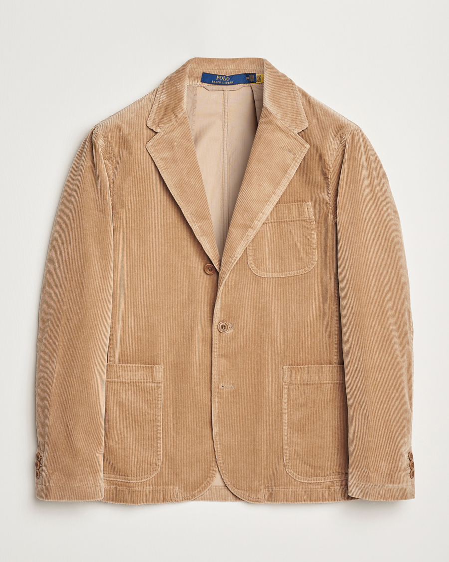 Hombres | Blazers | Polo Ralph Lauren | Corduroy Stretch Blazer Hazelnut