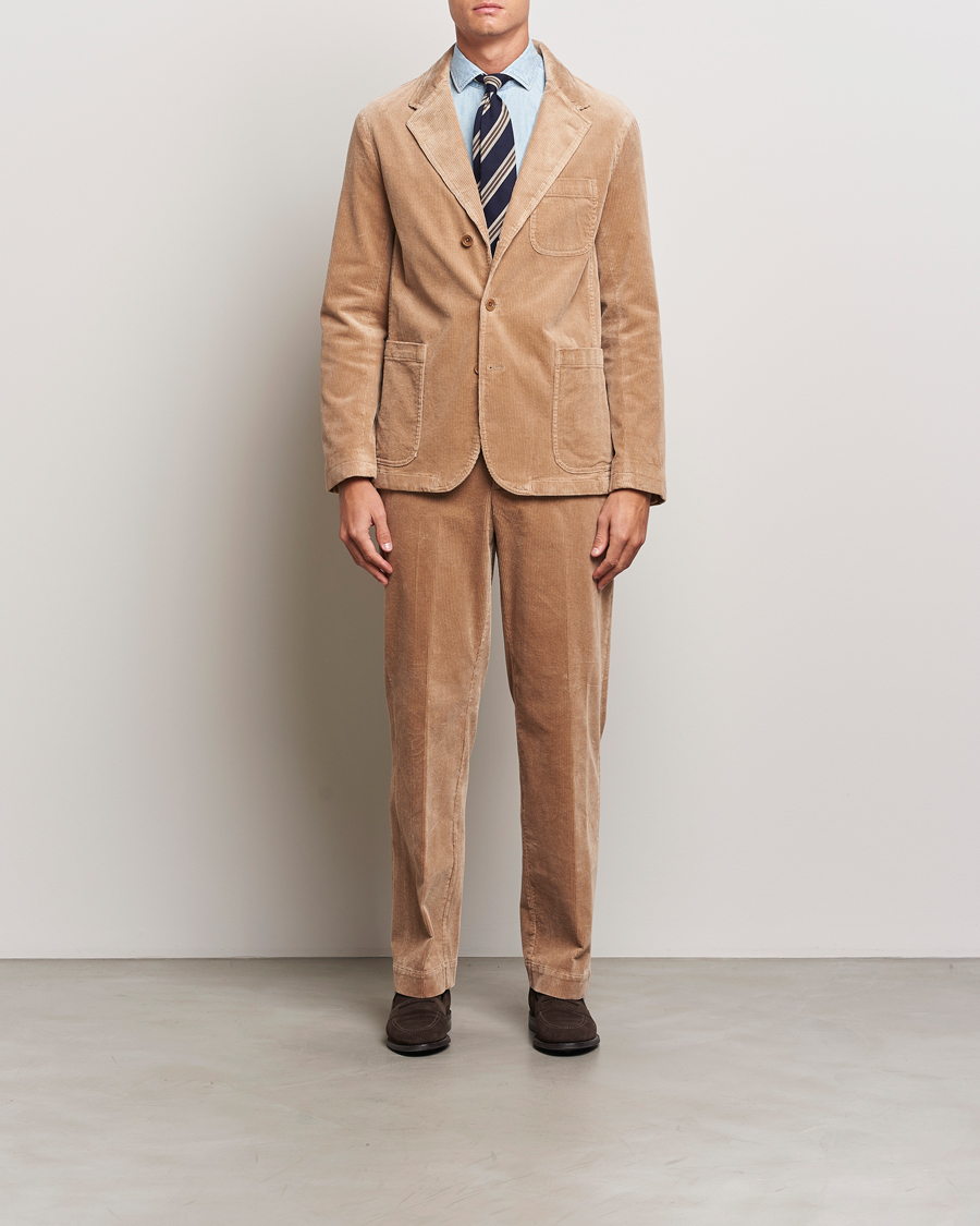 Hombres | Blazers | Polo Ralph Lauren | Corduroy Stretch Blazer Hazelnut