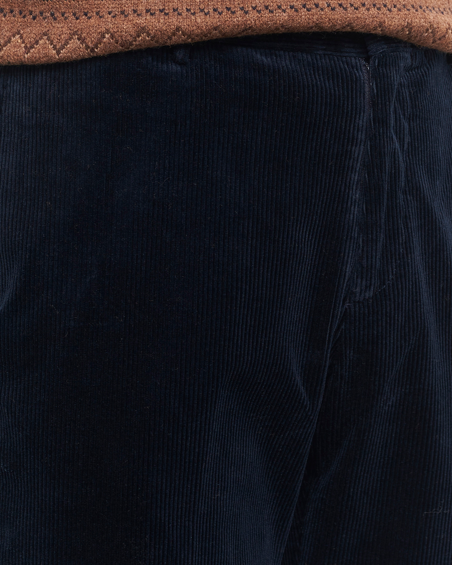 Hombres | Pantalones | Polo Ralph Lauren | Corduroy Pleated Trousers Aviator Navy