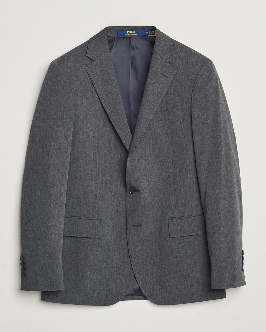 Hombres | Blazers | Polo Ralph Lauren | Single Breasted Sportcoat Charcoal