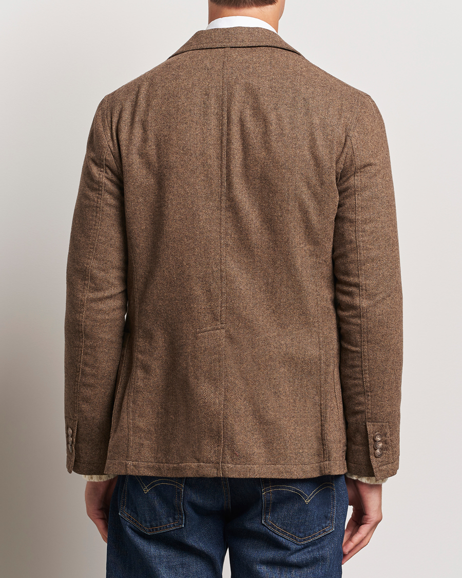Hombres | Blazers | Polo Ralph Lauren | Classic Herringbone Sportcoat Brown/Tan