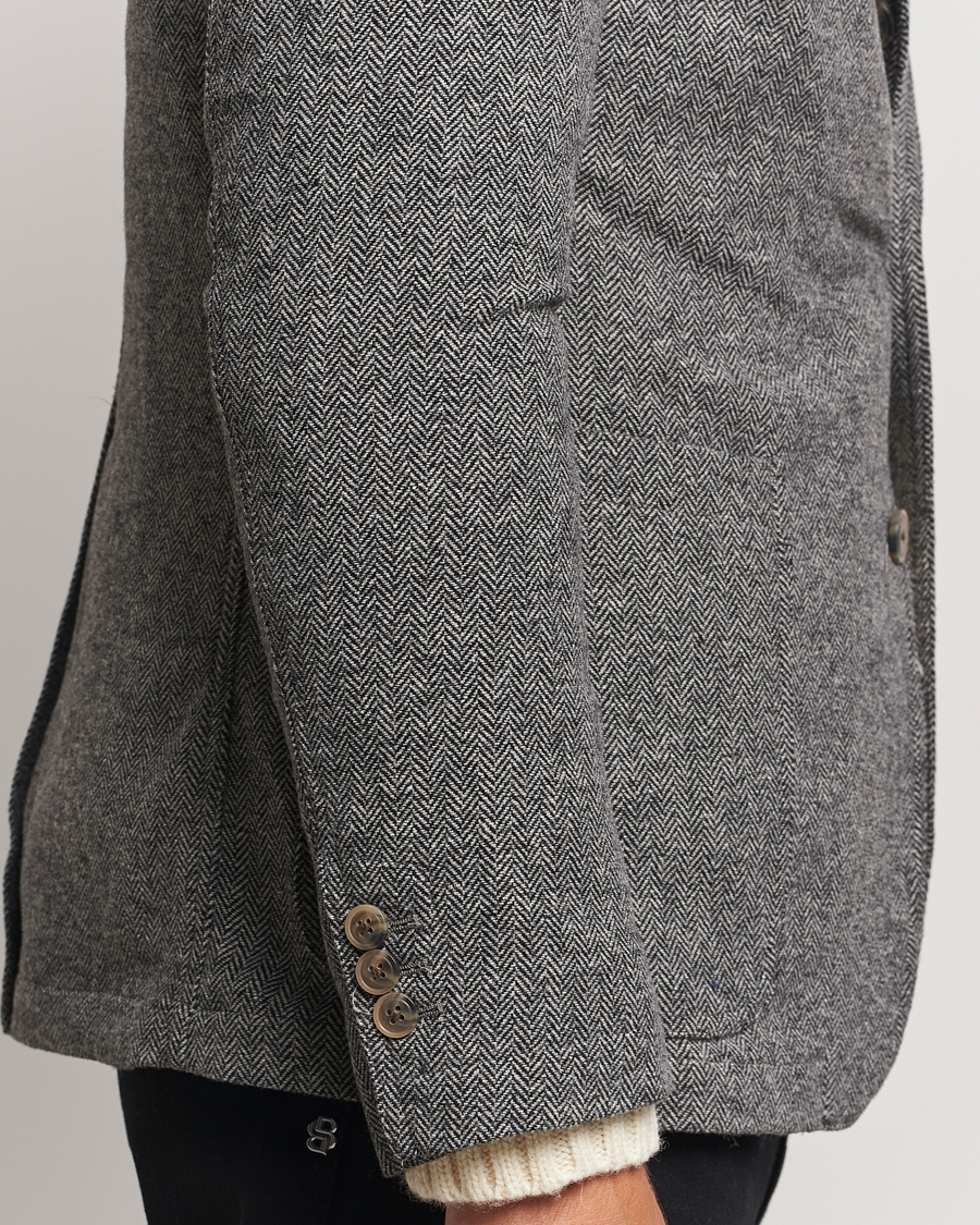 Hombres | Blazers | Polo Ralph Lauren | Classic Herringbone Sportcoat Black/Cream