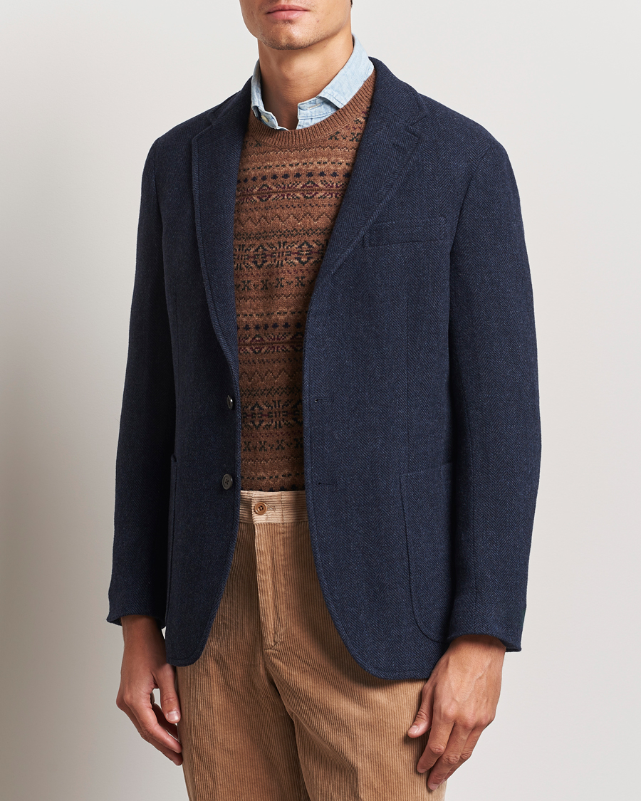 Hombres | Blazers | Polo Ralph Lauren | Broken Herringbone Sportcoat Navy Multi