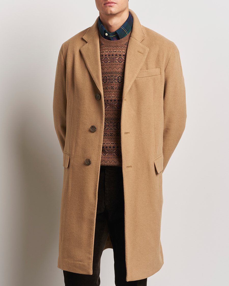 Hombres | Abrigos y chaquetas | Polo Ralph Lauren | Paddock Wool Coat Camel