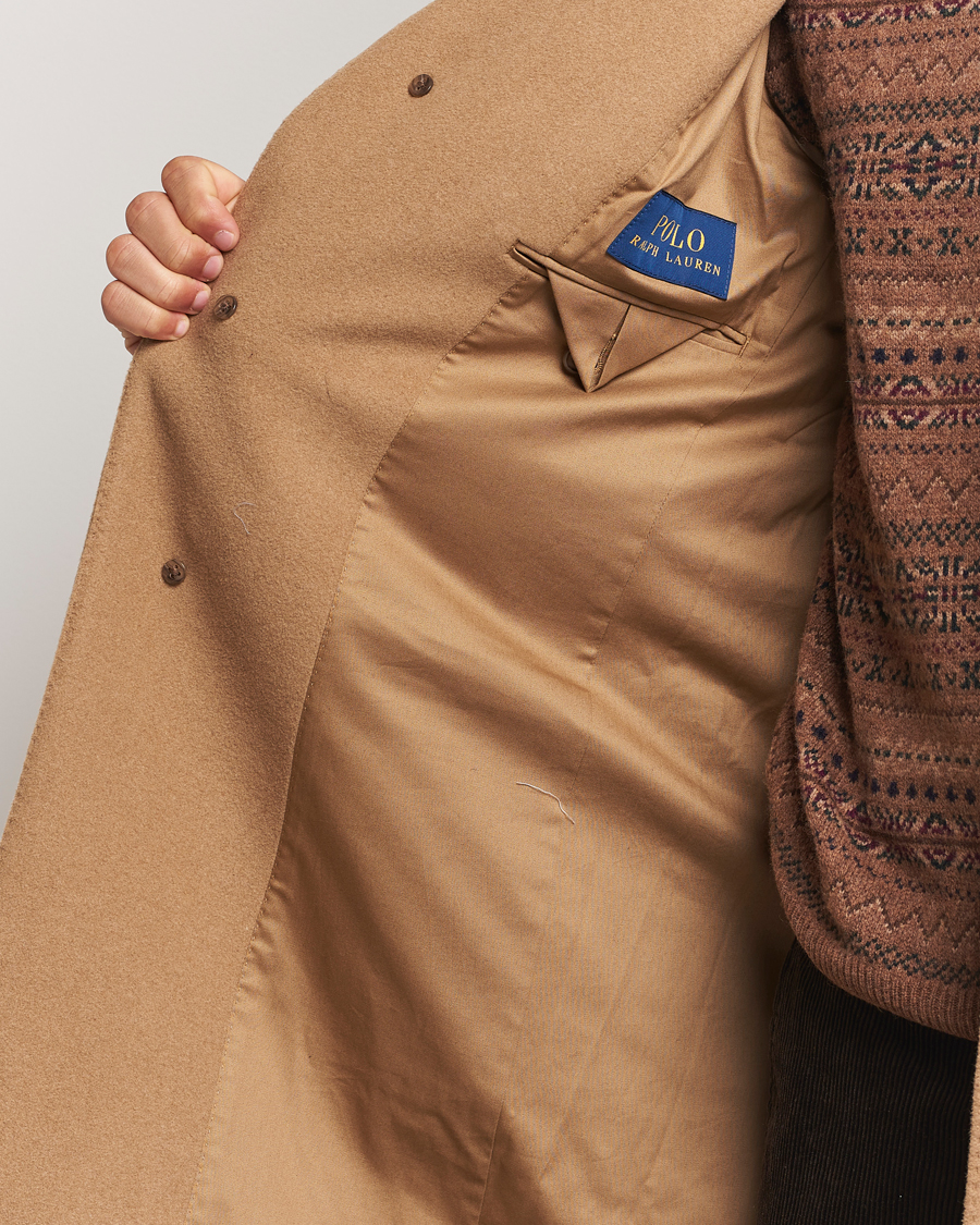 Hombres | Abrigos y chaquetas | Polo Ralph Lauren | Paddock Wool Coat Camel