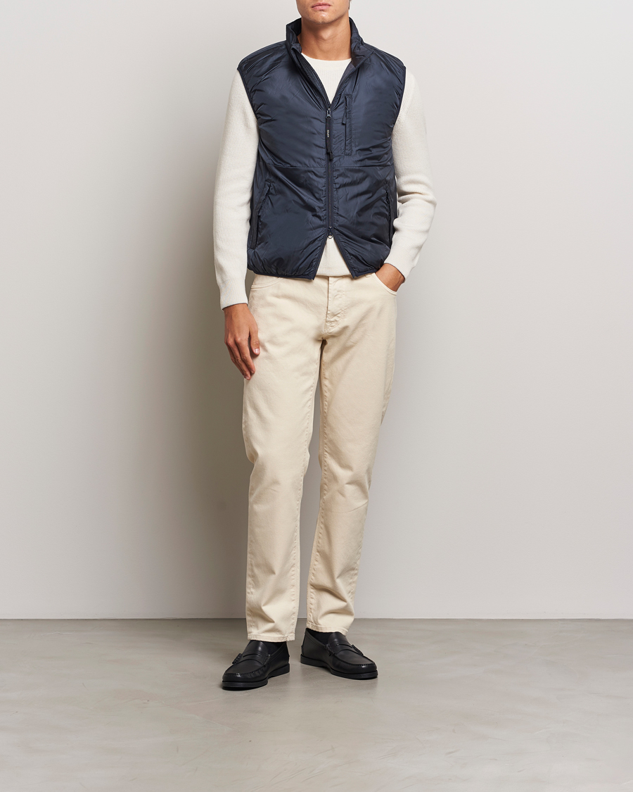 Hombres | Pantalones | Incotex | 5-Pocket Bull Denim Pants Off White