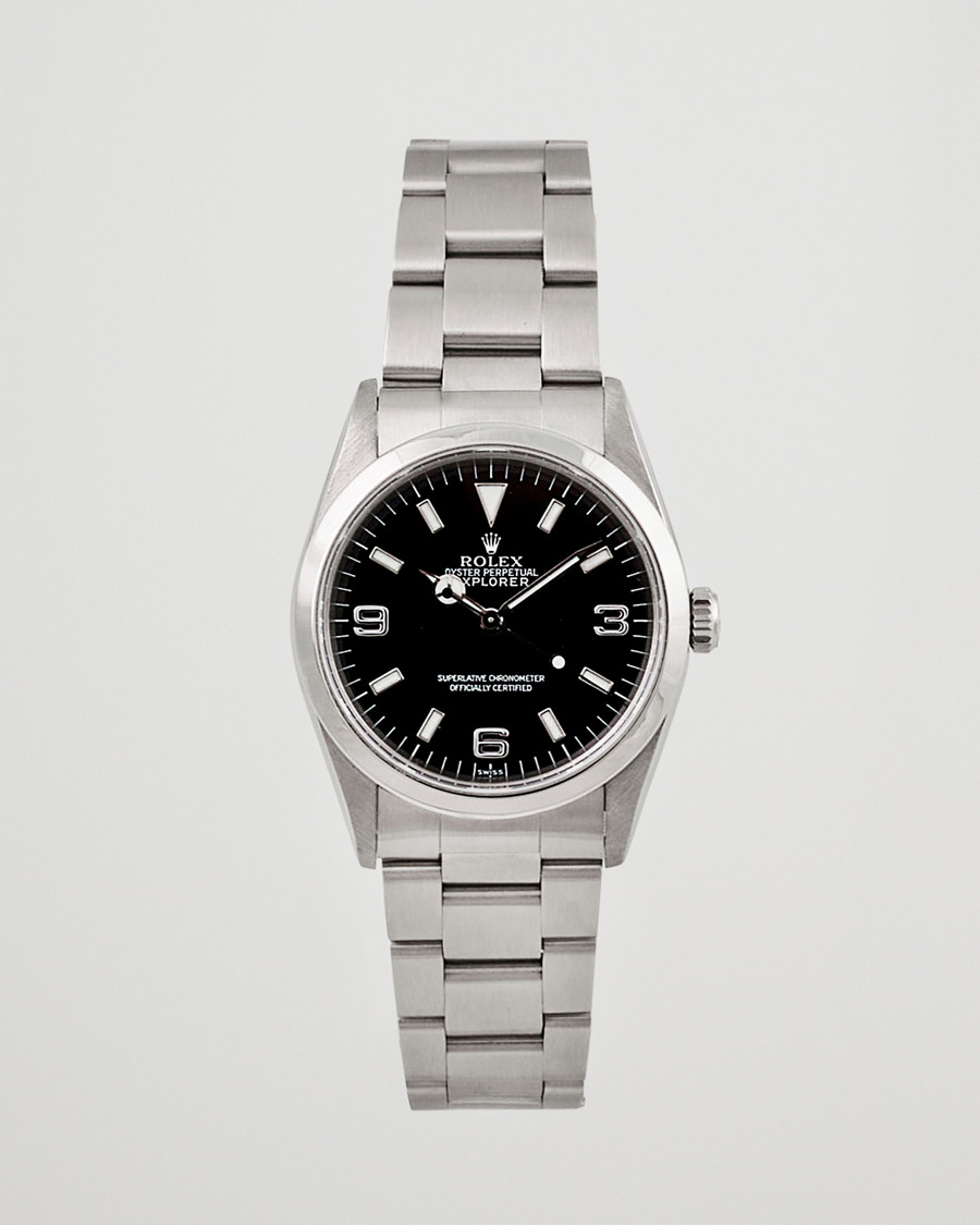Hombres | Rolex Pre-Owned Explorer 14270 Silver | Rolex Pre-Owned | Explorer 14270 Silver