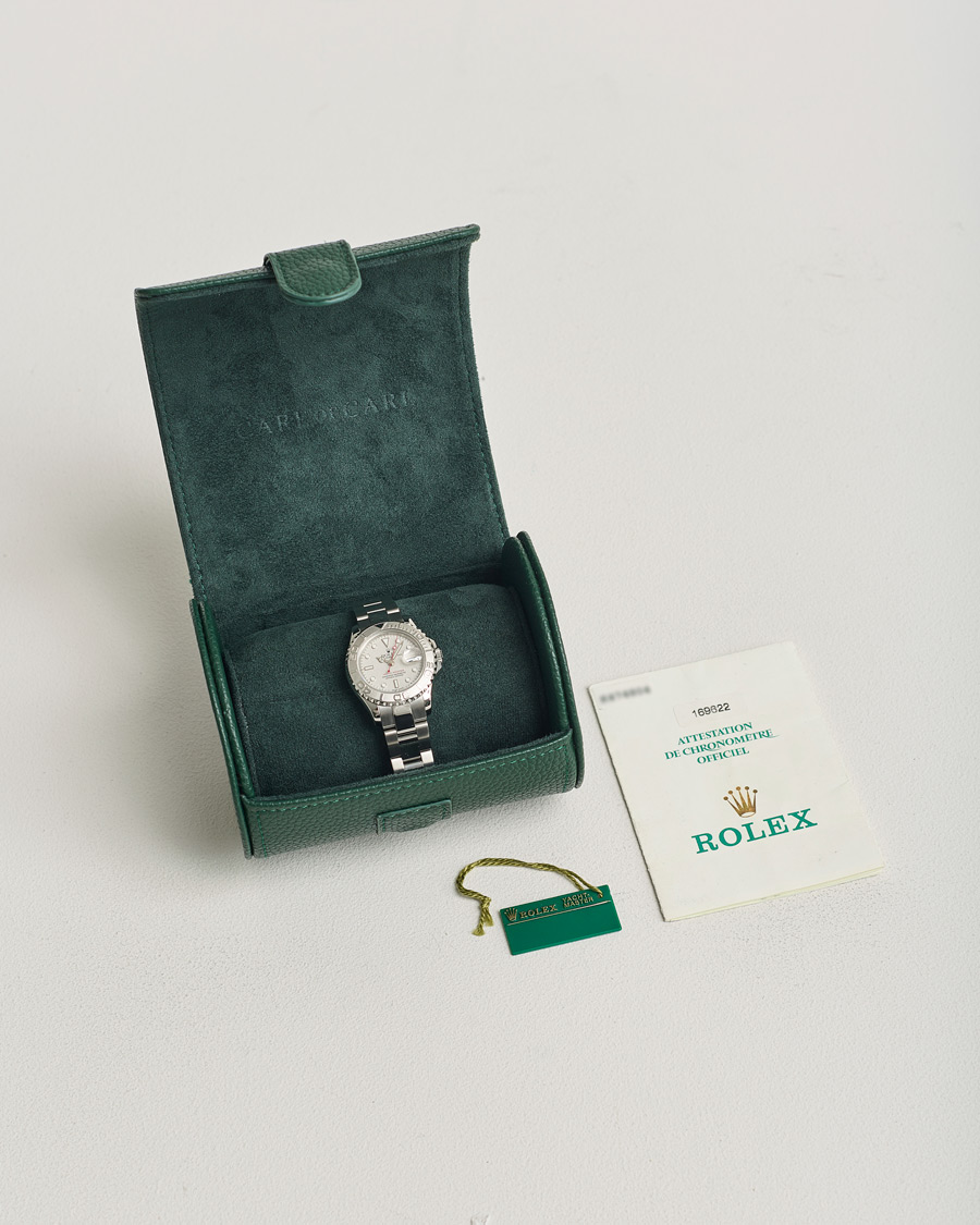 Hombres | Rolex Pre-Owned Yachtmaster 169622 Silver | Rolex Pre-Owned | Yachtmaster 169622 Silver