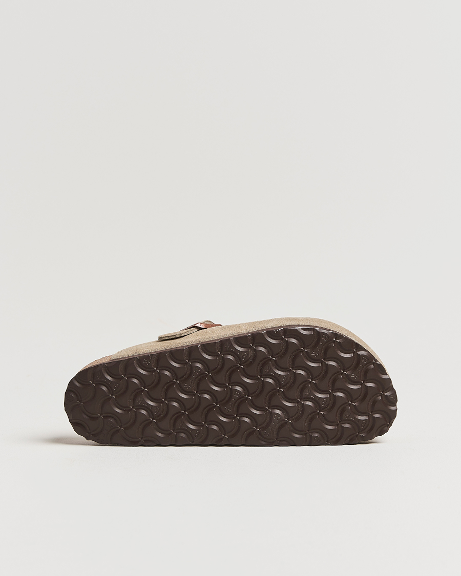 Hombres | Sandalias y chanclas | BIRKENSTOCK | Woman Boston Soft Footbed Taupe Suede