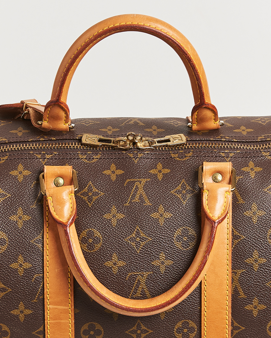 Hombres | Louis Vuitton Pre-Owned Keepall 55 Bag Monogram | Louis Vuitton Pre-Owned | Keepall 55 Bag Monogram