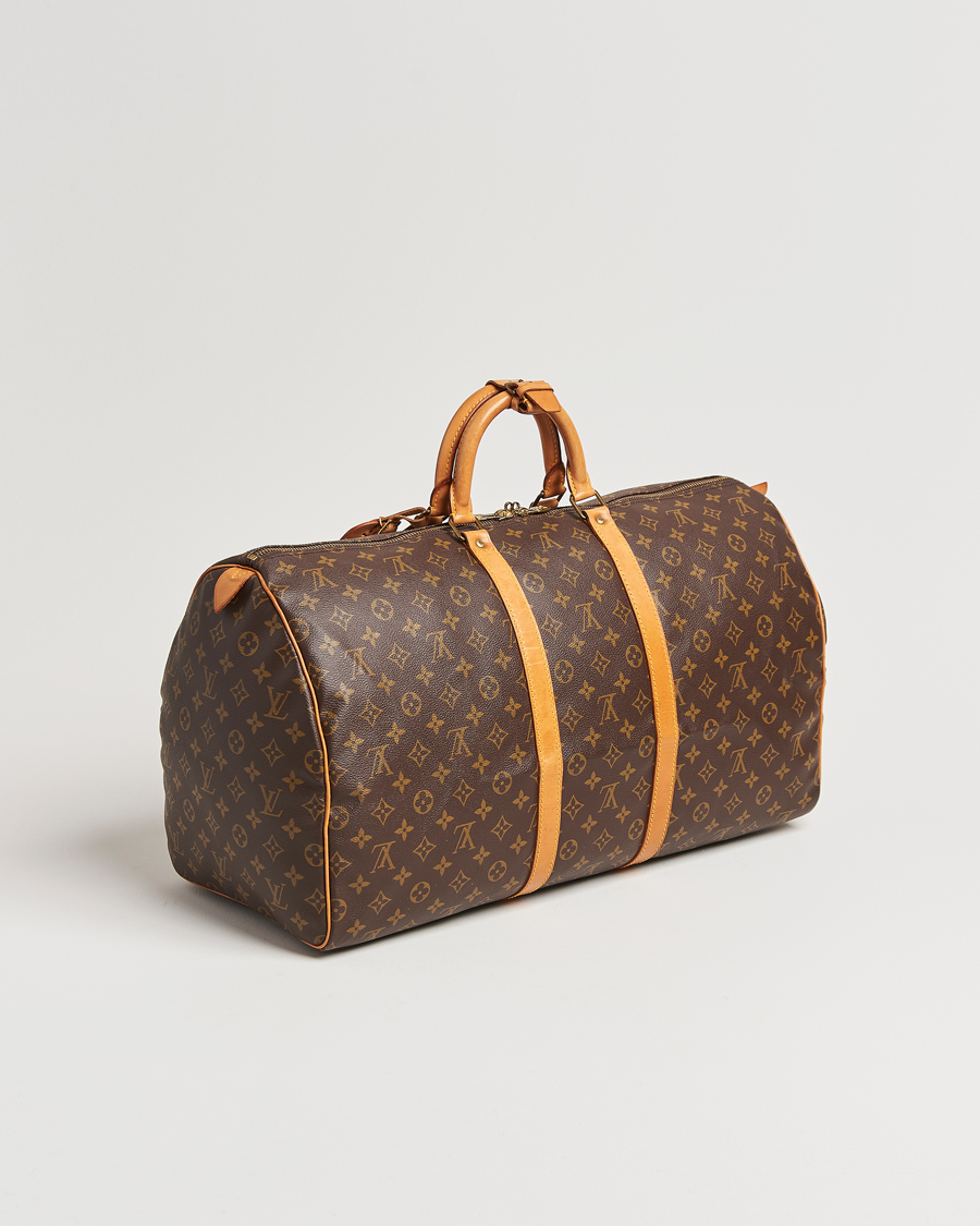 Hombres | Louis Vuitton Pre-Owned Keepall 55 Bag Monogram | Louis Vuitton Pre-Owned | Keepall 55 Bag Monogram