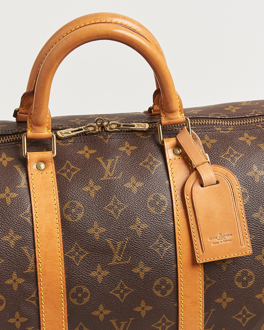 Hombres | Louis Vuitton Pre-Owned Keepall 55 Bag Monogram | Louis Vuitton Pre-Owned | Keepall 55 Bag Monogram