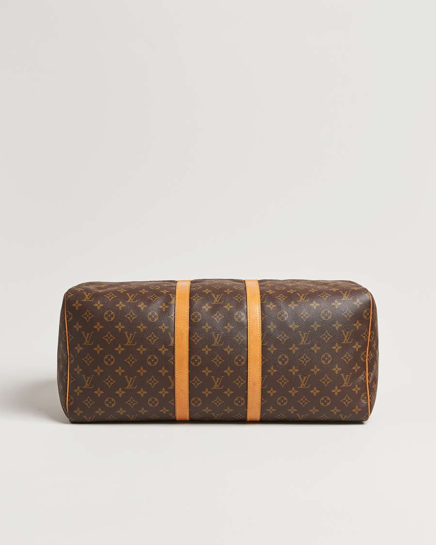 Hombres | Louis Vuitton Pre-Owned Keepall 55 Bag Monogram | Louis Vuitton Pre-Owned | Keepall 55 Bag Monogram