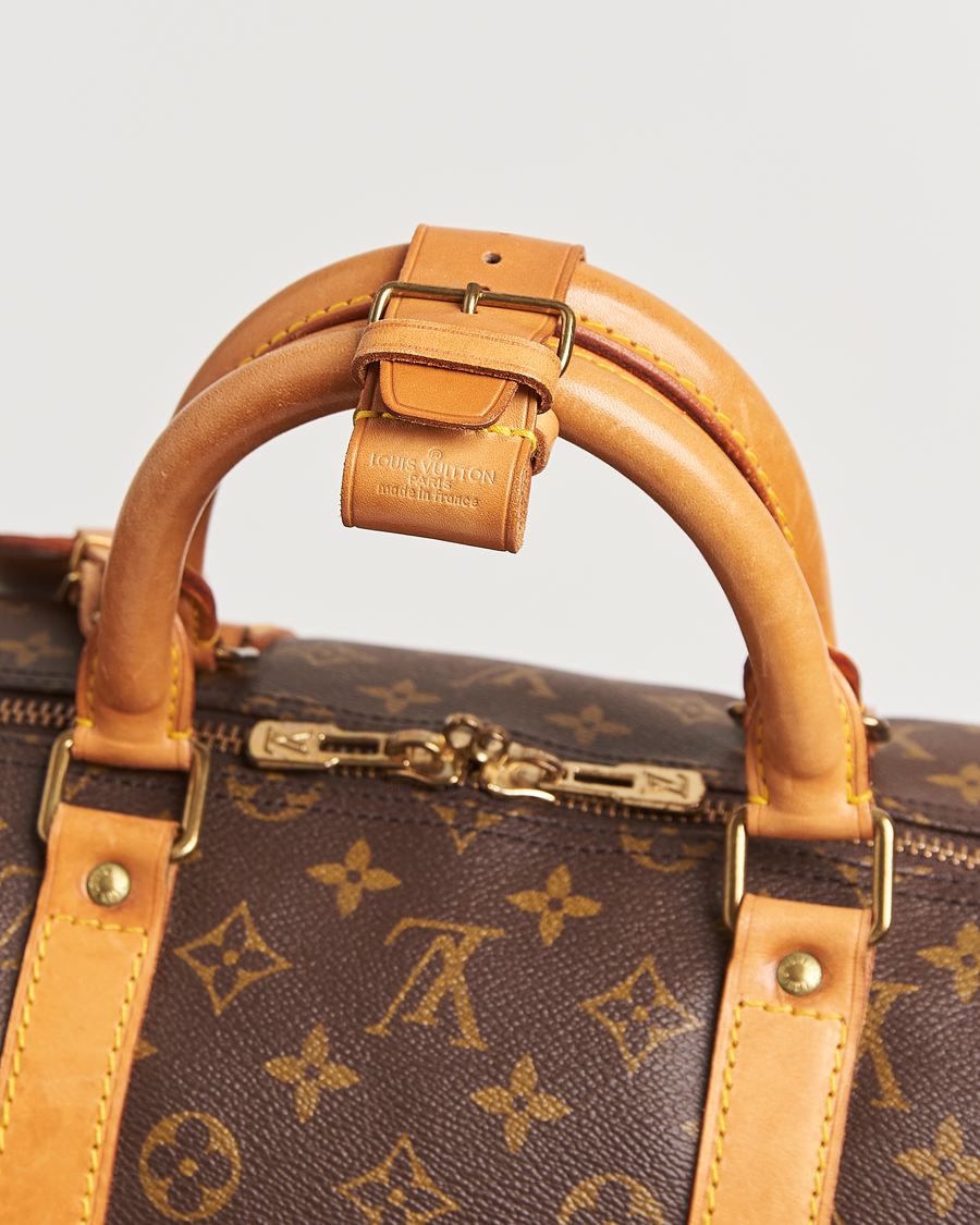 Hombres | Louis Vuitton Pre-Owned Keepall 55 Bag Monogram | Louis Vuitton Pre-Owned | Keepall 55 Bag Monogram