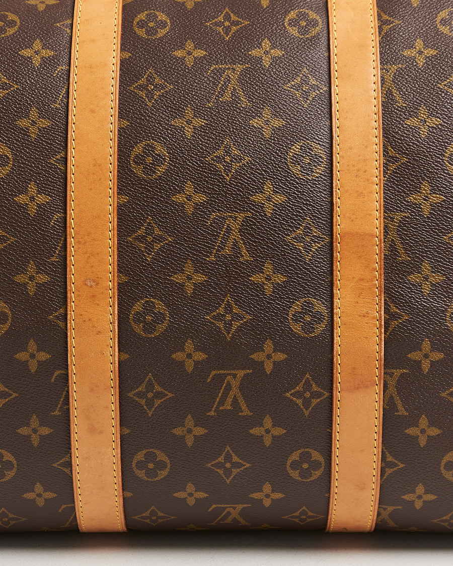 Hombres | Louis Vuitton Pre-Owned Keepall 55 Bag Monogram | Louis Vuitton Pre-Owned | Keepall 55 Bag Monogram