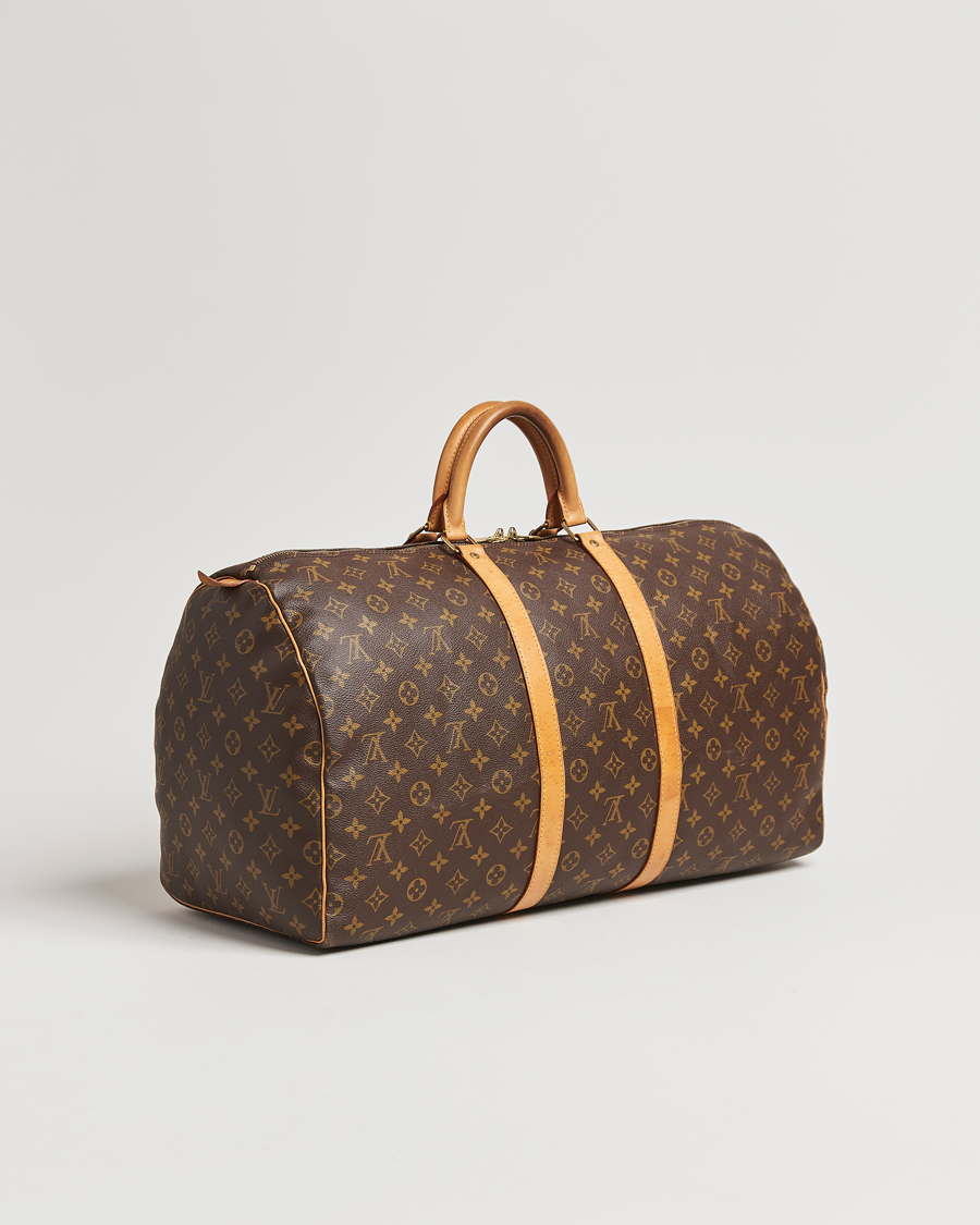 Hombres | Louis Vuitton Pre-Owned Keepall 55 Bag Monogram | Louis Vuitton Pre-Owned | Keepall 55 Bag Monogram
