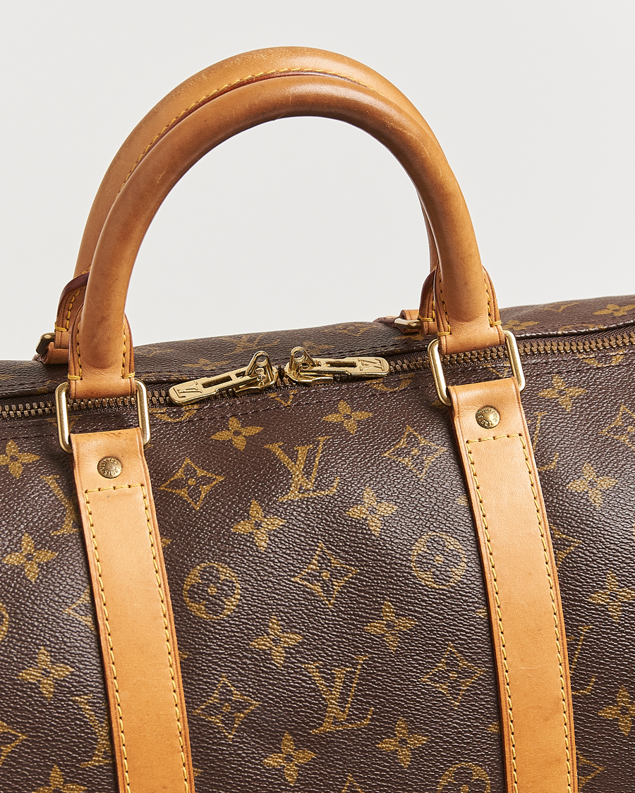 Hombres | Louis Vuitton Pre-Owned Keepall 55 Bag Monogram | Louis Vuitton Pre-Owned | Keepall 55 Bag Monogram