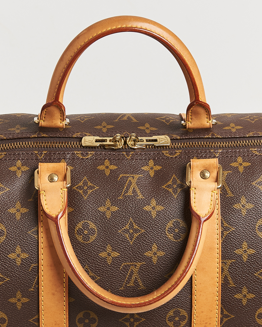 Hombres | Louis Vuitton Pre-Owned Keepall 55 Bag Monogram | Louis Vuitton Pre-Owned | Keepall 55 Bag Monogram