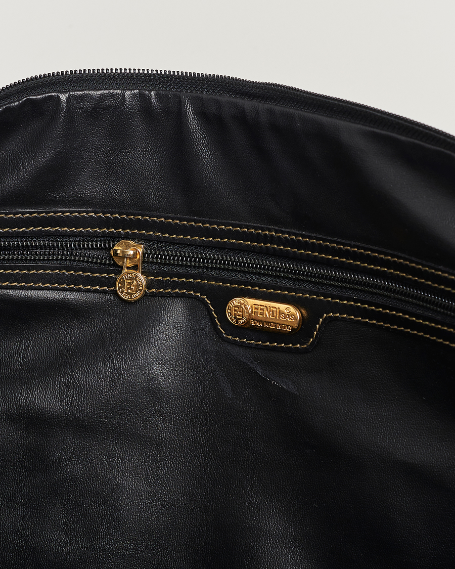 Hombres | Fendi Pre-Owned Boston Duffle Bag Zucca Pattern | Fendi Pre-Owned | Boston Duffle Bag Zucca Pattern