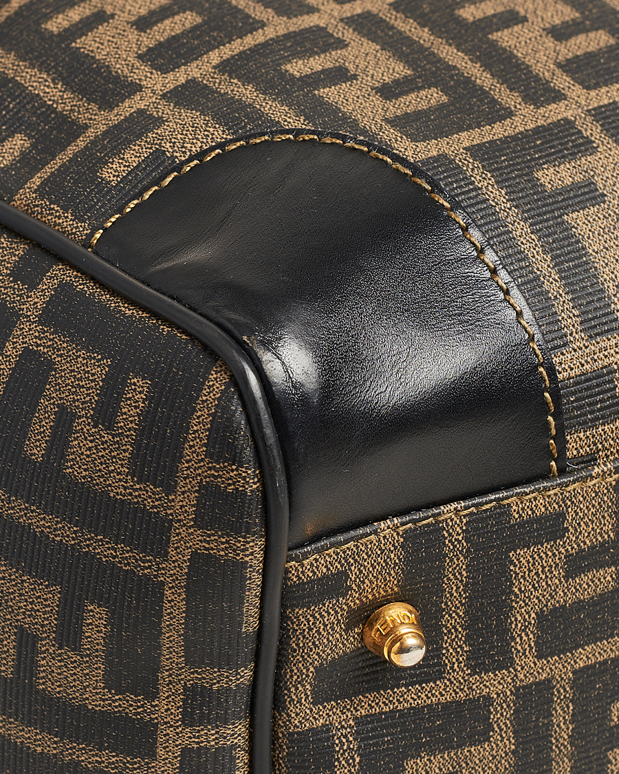 Hombres | Fendi Pre-Owned Boston Duffle Bag Zucca Pattern | Fendi Pre-Owned | Boston Duffle Bag Zucca Pattern