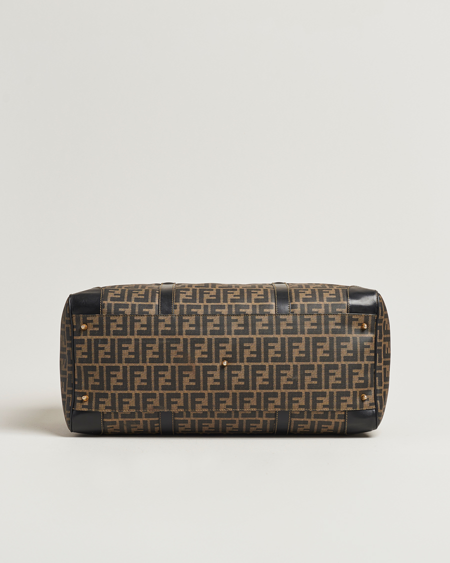 Hombres | Fendi Pre-Owned Boston Duffle Bag Zucca Pattern | Fendi Pre-Owned | Boston Duffle Bag Zucca Pattern