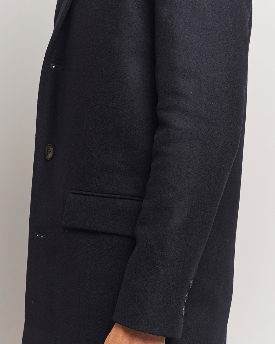 Hombres | Abrigos y chaquetas | A.P.C. | Visconti Wool/Cashmere Coat Dark Blue