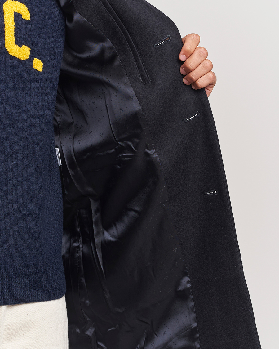 Hombres | Abrigos y chaquetas | A.P.C. | Visconti Wool/Cashmere Coat Dark Blue