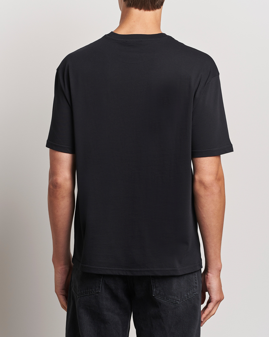 Hombres | Camisetas | A.P.C. | Boxy Micro Center Logo T-Shirt Black