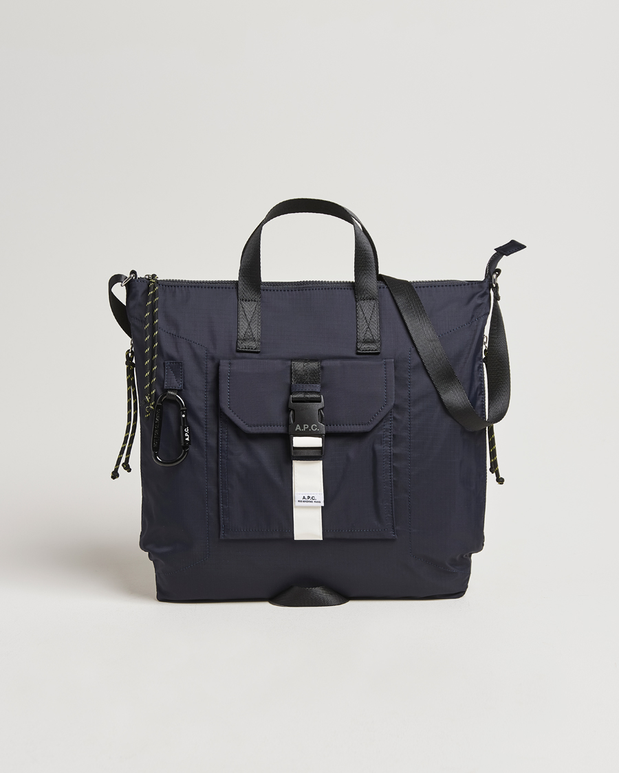 Hombres | A.P.C. Trek Tote Dark Navy | A.P.C. | Trek Tote Dark Navy