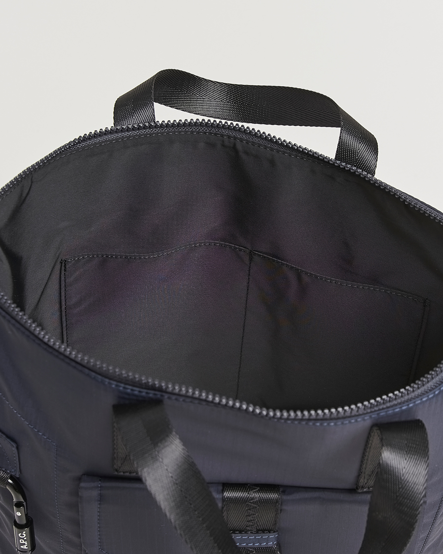 Hombres | A.P.C. Trek Tote Dark Navy | A.P.C. | Trek Tote Dark Navy