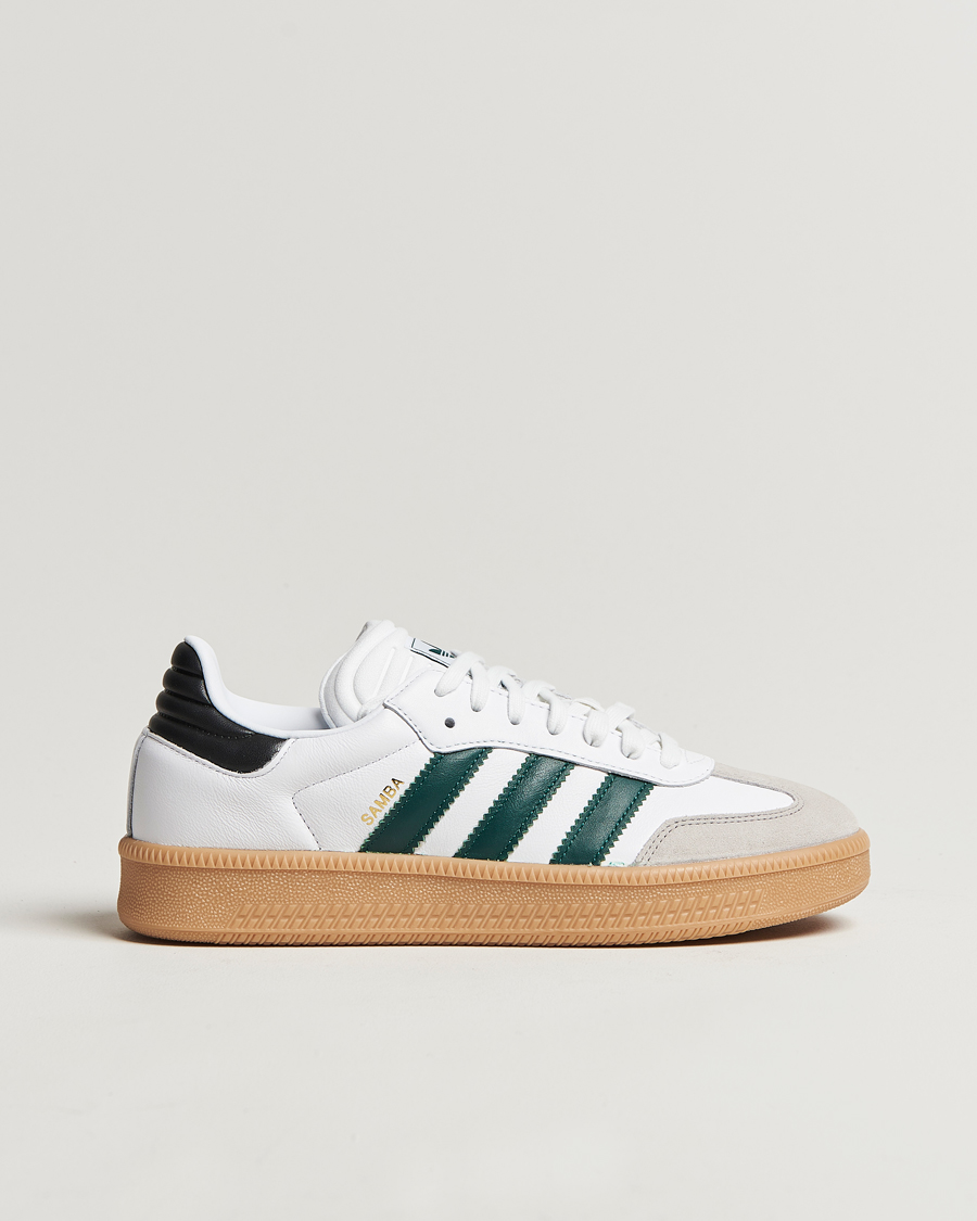 Hombres | adidas Originals Samba XLG Sneaker White/Green | adidas Originals | Samba XLG Sneaker White/Green